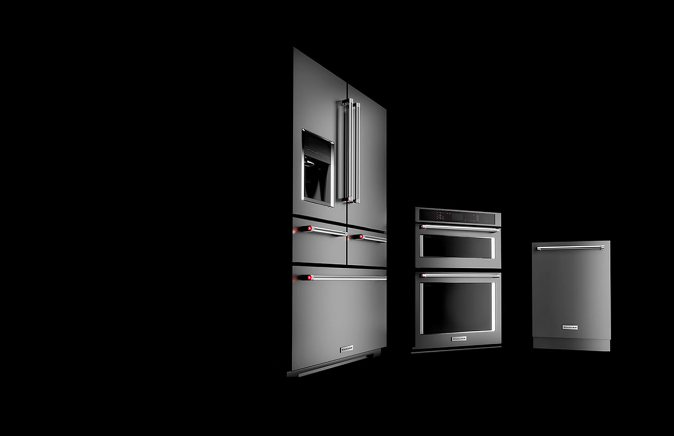 Black Stainless Suite from KitchenAid