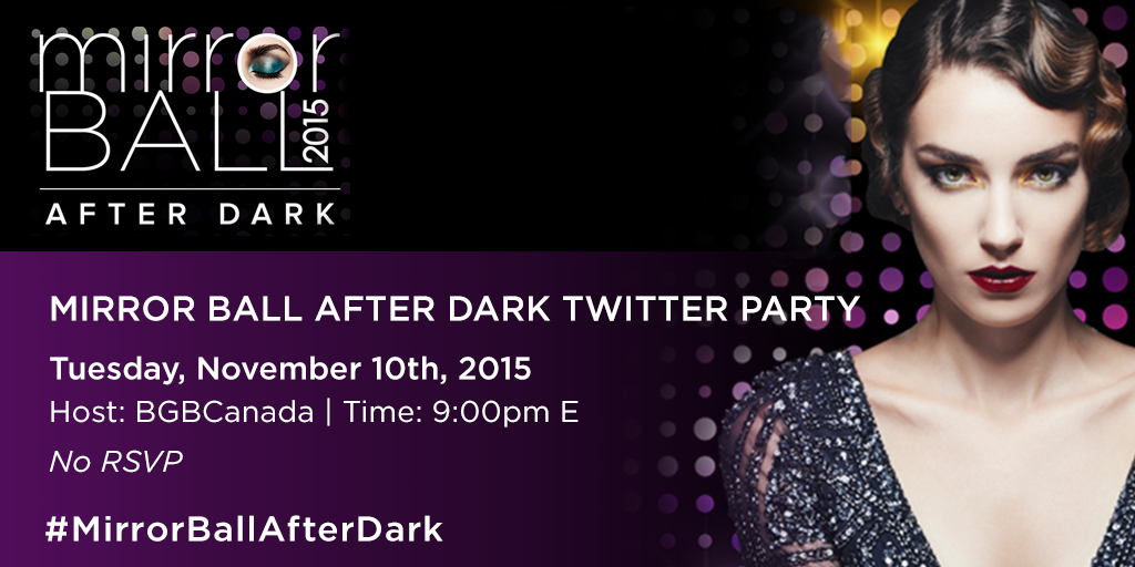 Twitter Party For #MIRRORBALLAFTERDARK