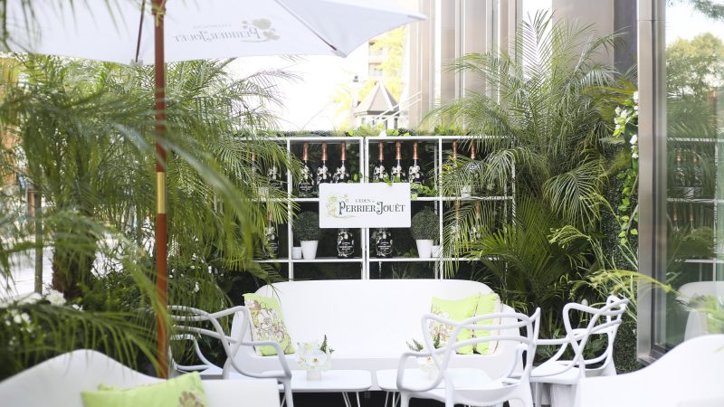Perrier-Jouët Champagne Pop-up Patio at Four Seasons Hotel Toronto