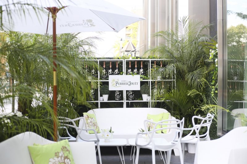 Perrier-Jouët Champagne Pop-up Patio at Four Seasons Hotel Toronto