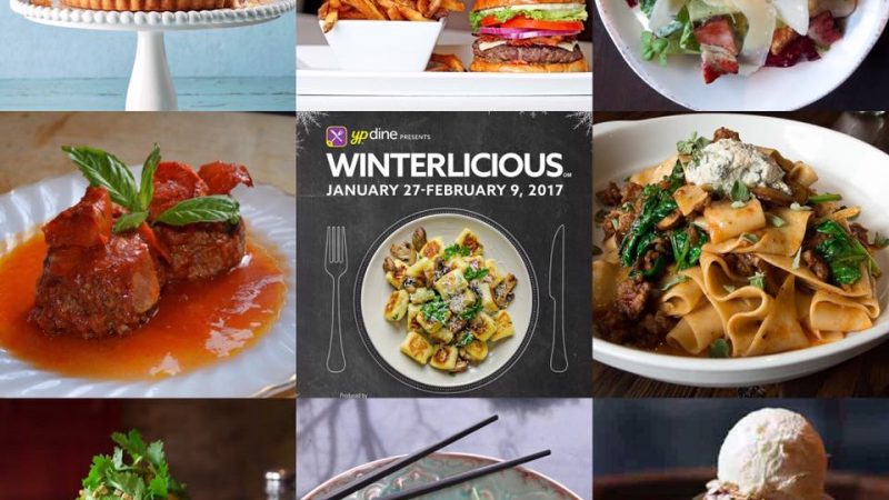 Winterlicious is back! #Winterlicious Jan 27 to Feb 9
