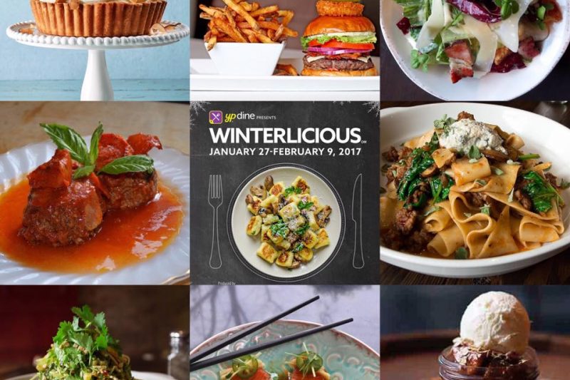 Winterlicious is back! #Winterlicious Jan 27 to Feb 9